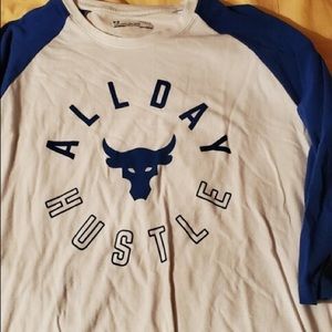 UA PROJECT ROCK BASEBALL TEE